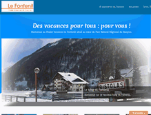 Tablet Screenshot of blog.fontenil.fr